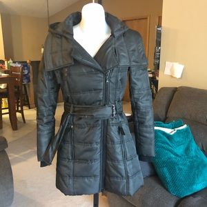 ‼️SOLD‼️Gunmetal long coat. Used